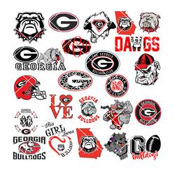 Georgia Bulldogs svg,png,dxf,ncaa svg,png,dxf,football svg,png,dxf,college football svg,png,dxf,football univercity svg,