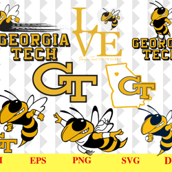 Big SVG Bundle, Digital Download, Georgia Tech Yellow, Georgia Tech Yellow svg, Georgia Tech Yellow logo