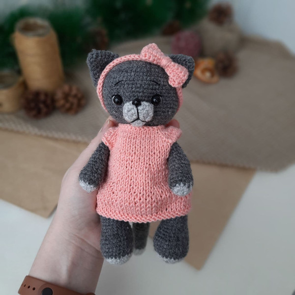 Stuffed cat toy crochet kitty animal (25).jpg