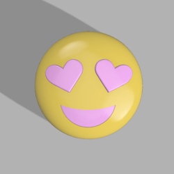 Love Emoji STL FILE