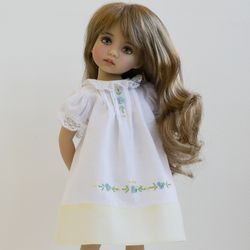 Little Darling dress. pants, shoes. Heirloom Doll Dress
