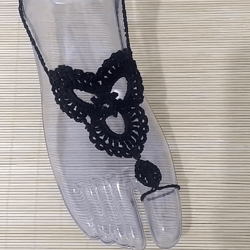 Crochet Barefoot Sandal Pattern