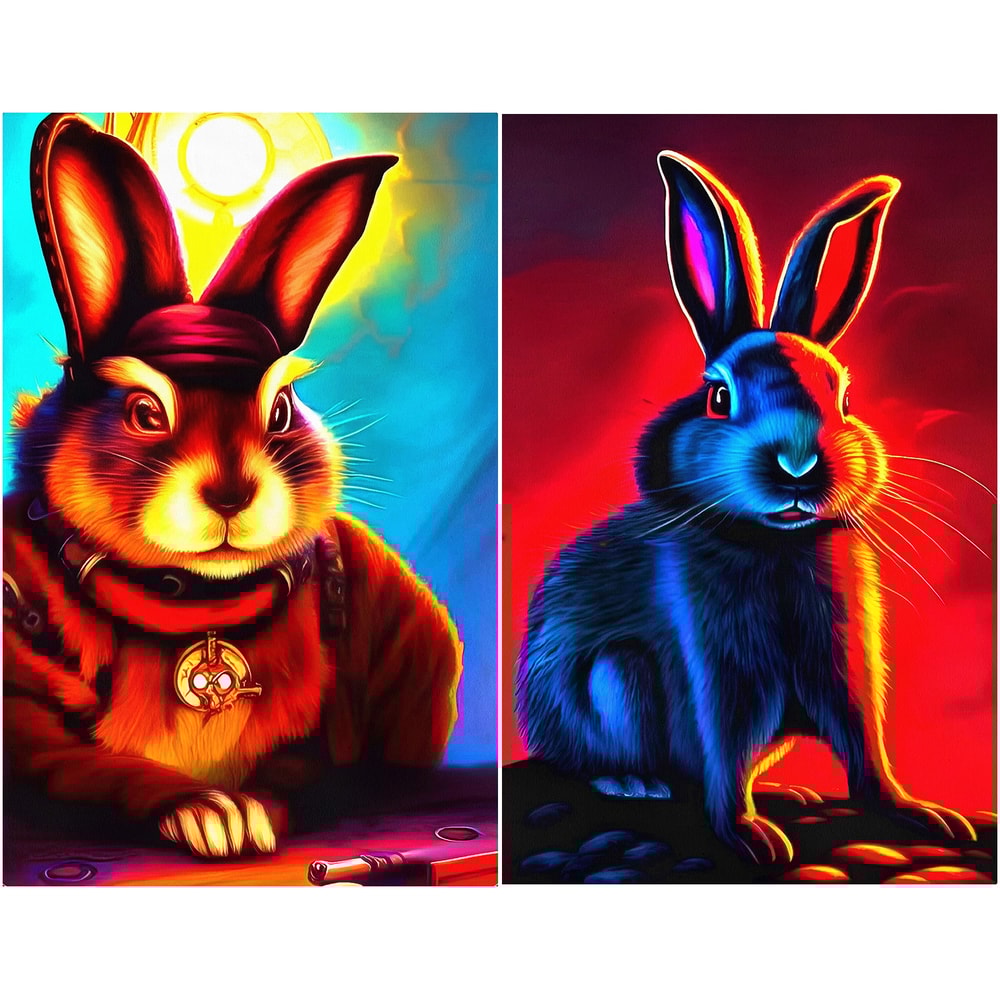 Retro rabbit portrait ai.jpg