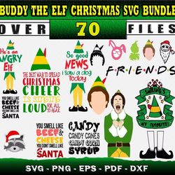 75 BUDDY THE ELF CHRISTMAS Mega svg bundle for cricut and print