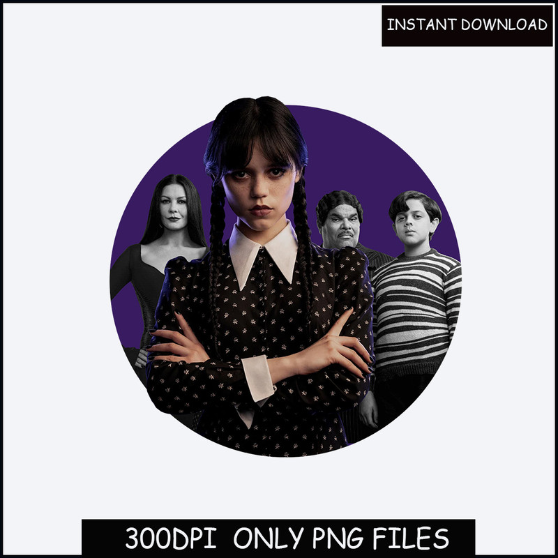 Wednesday Addams Png, Jenna Ortega, Addams Family Png,Dancing Queen Png,Tim Burton Png,Sublimation Png, Digital Draw Png, Instant Download,.jpg