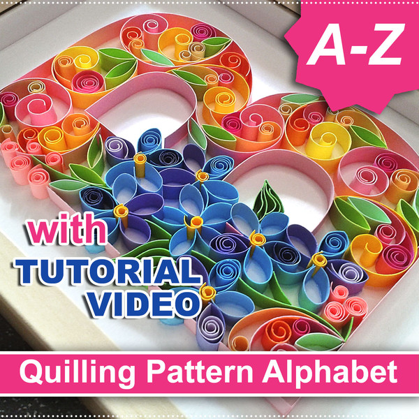 Quilling pattern flower letter, Quilling monogram pattern | Inspire Uplift quilling-pattern-flower-letter-quilling-monogram-pattern-inspire-uplift