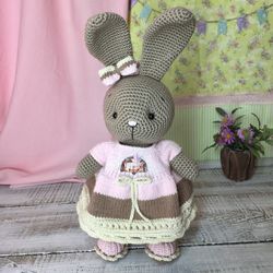 Stuffed cute animal plush bunny