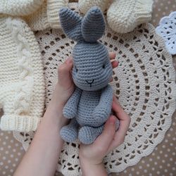 PATTERN Crochet Little Teddy Bunny Rabbits. PATTERN Amigurumi Teddy Rabbits Bunny. Tutorial crochet toy animal pdf.