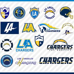Los Angeles Chargers Logo, LA Chargers Svg, Los Angeles Chargers Svg Cut Files Chargers Png Images Chargers Layered Svg