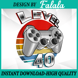 level 40 unlocked png, level 40 unlocked png valentine's day png, digital download