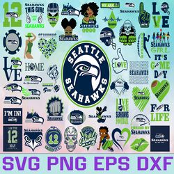 Seattle Seahawks Football Teams Svg, Seattle Seahawks svg, NFL Teams svg, NFL Svg, Png, Dxf, Eps, Instant Download
