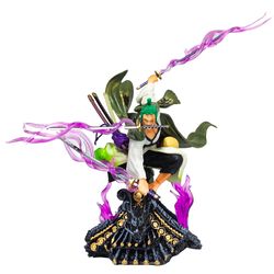 action figure one piece roronoa zoro pvc anime collection model gift toy usa stock in box