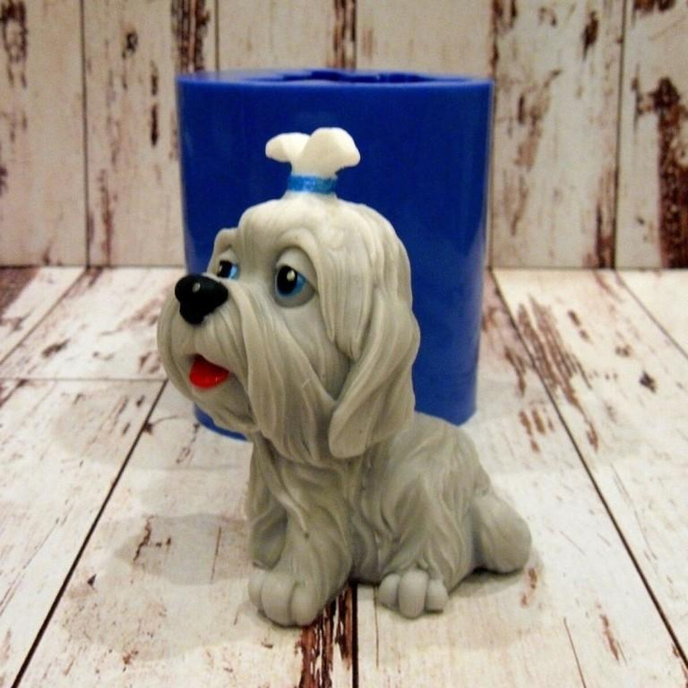 Yorkshire Terrier soap and silicone mold