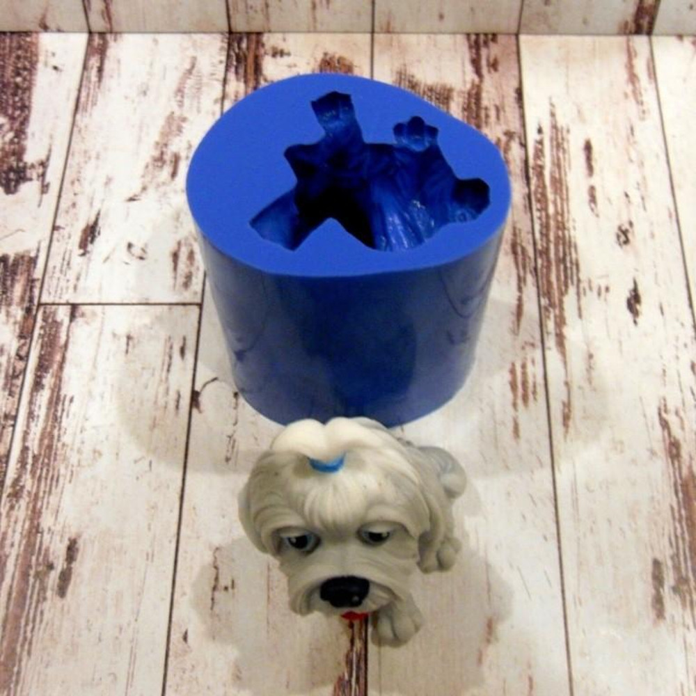 Yorkshire Terrier soap and silicone mold