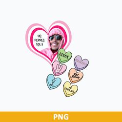 bad bunny heart valentine png, bad bunny png, bad bunny png digital file
