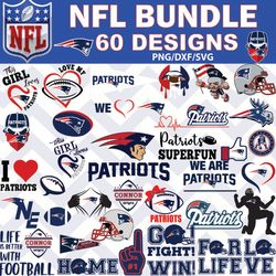 New England Patriots svg, New England Patriots bundle Football Teams Svg, NFL Teams svg, png, dxf