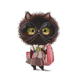 the kitty ksyusha goes to school