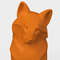 Fox stl cncfile 3dprintfile front