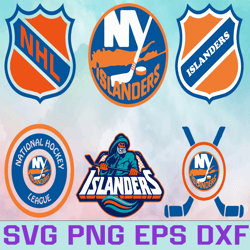 New York Islanders Hockey Team Svg, New-York, New York Islanders Svg, NHL Svg, NHL Svg, Png, Dxf, Eps, Instant Download
