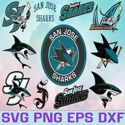 san jose sharks hockey team svg, dxf, png, eps, san jose san jose sharks svg, nhl svg, nhl svg, png, dxf, eps