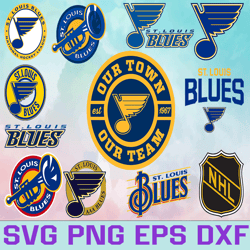st louis blues hockey team svg, st louis blues svg, nhl svg, nhl svg, png, dxf, eps, instant download