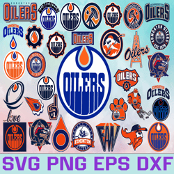 edmonton oilers hockey team svg, edmonton oilers svg, nhl svg, nhl svg, png, dxf, eps, instant download