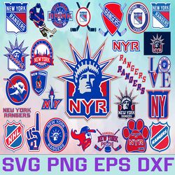 new york rangers hockey team svg, new york rangers svg, nhl svg, nhl svg, png, dxf, eps, instant download