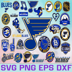 st louis blues hockey team svg, st louis blues svg, nhl svg, nhl svg, png, dxf, eps, instant download