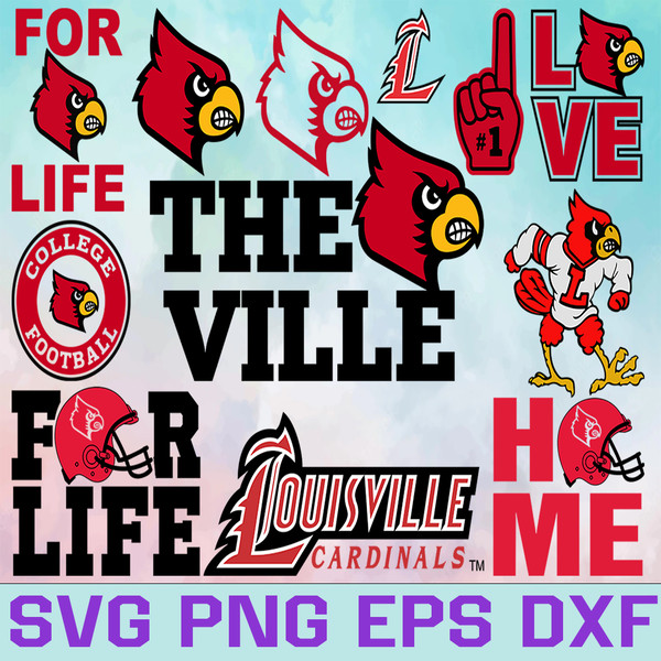 Louisville Cardinals Football Team svg Louisville Cardinals