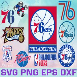 philadelphia 76ers basketball team svg,philadelphia 76ers svg, nba teams svg, nba svg, png, dxf, eps