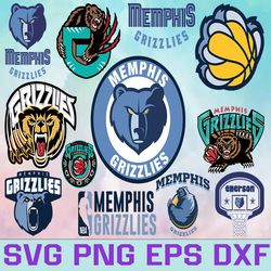 memphis grizzlies basketball team svg, memphis grizzlies svg, nba teams svg, nba svg, png, dxf, eps, instant download