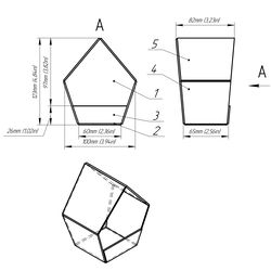 project 50. stained glass printable pattern. brillant3d