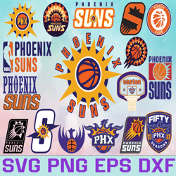 Phoenix Suns Basketball Team svg, Phoenix Suns svg, NBA Teams Svg, NBA Svg, Png, Dxf, Eps, Instant Download