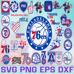 philadelphia 76ers basketball team svg,philadelphia 76ers svg, nba teams svg, nba svg, png, dxf, eps, instant download