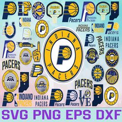 indiana pacers basketball team svg, indiana pacers svg, nba teams svg, nba svg, png, dxf, eps, instant download