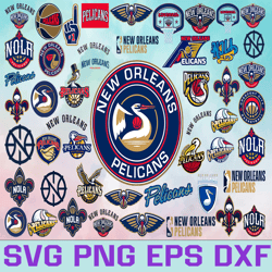 new orleans pelicans basketball team svg, new orleans pelicans svg, nba teams svg, nba svg, png, dxf, eps
