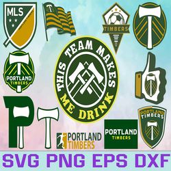 portland timbers soccer team svg, portland timbers svg, mls teams svg, mls svg, png, dxf, eps, instant download