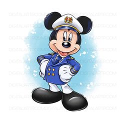 Cruise Line Mickey Png sublimation design