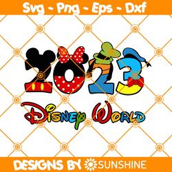 Disney World 2023 SVG PNG, Disney Trip 2023 SVG, Disney Christmas Svg, Disney Family Trip SVG, Disney Shirt Svg