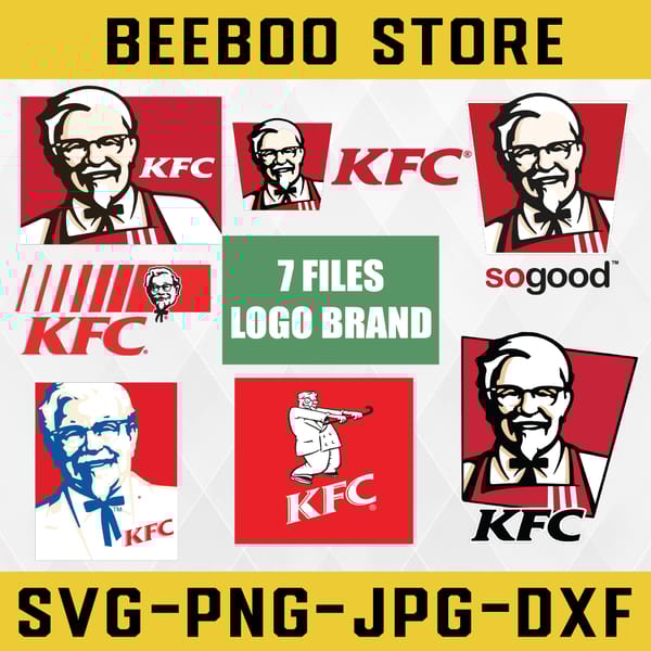 Kentucky Fried Bundle svg, Chicken Logo, KFC svg, fastfood s - Inspire ...