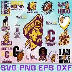 central state university football team svg, central state university svg, hbcu team svg, mega bundle, designs, cricut