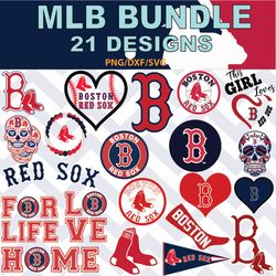 Boston Redsox svg, Boston Redsox bundle baseball Teams Svg, Boston Redsox MLB Teams svg, png, dxf