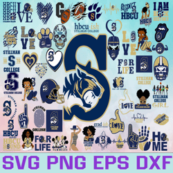 stillman college football team svg, stillman college svg,  hbcu team svg, mega bundle, designs, cricut, cutting file