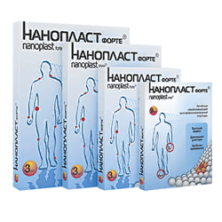 NANOPLAST FORTE analgesic anti-inflammatory patch 5 packs x 5 sizes (21 pieces)