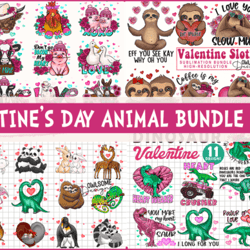 valentines day animal png, valentines day svg , valentine quote svg, valentines svg bundle, valentine's day designs