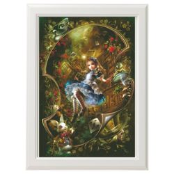 PDF Cross Stitch Pattern - Fantasy - Alice in Wonderland