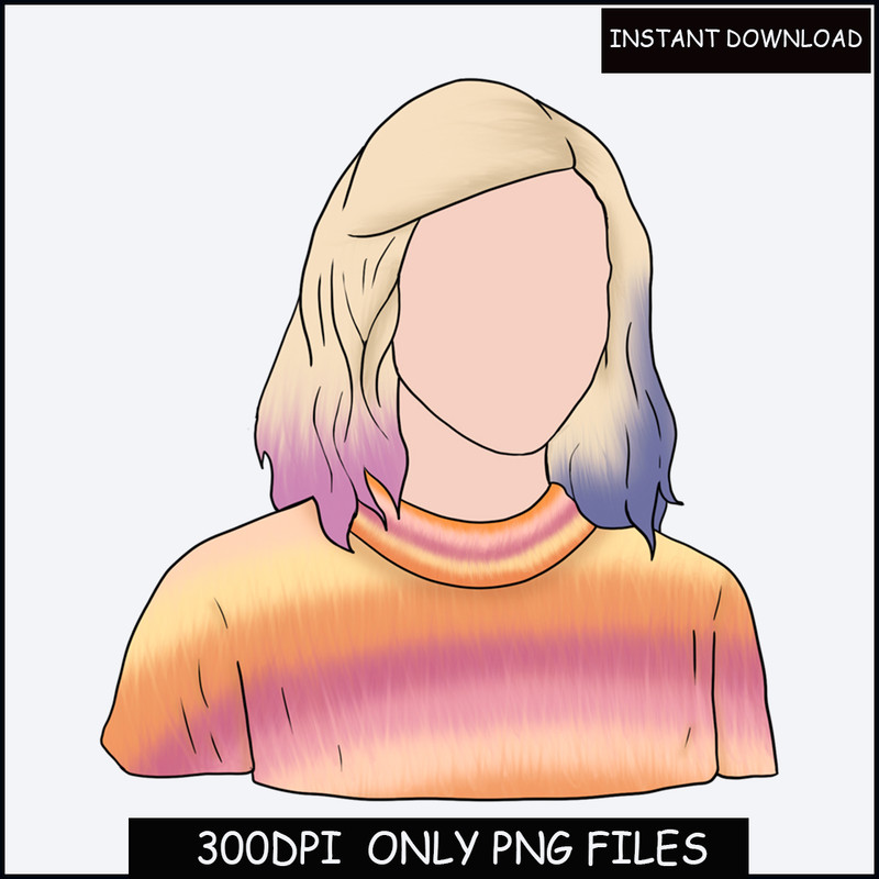 Wednesday Addams png sublimation design download, hand drawn Wednesday png, portrait png, sublimation designs download.jpg