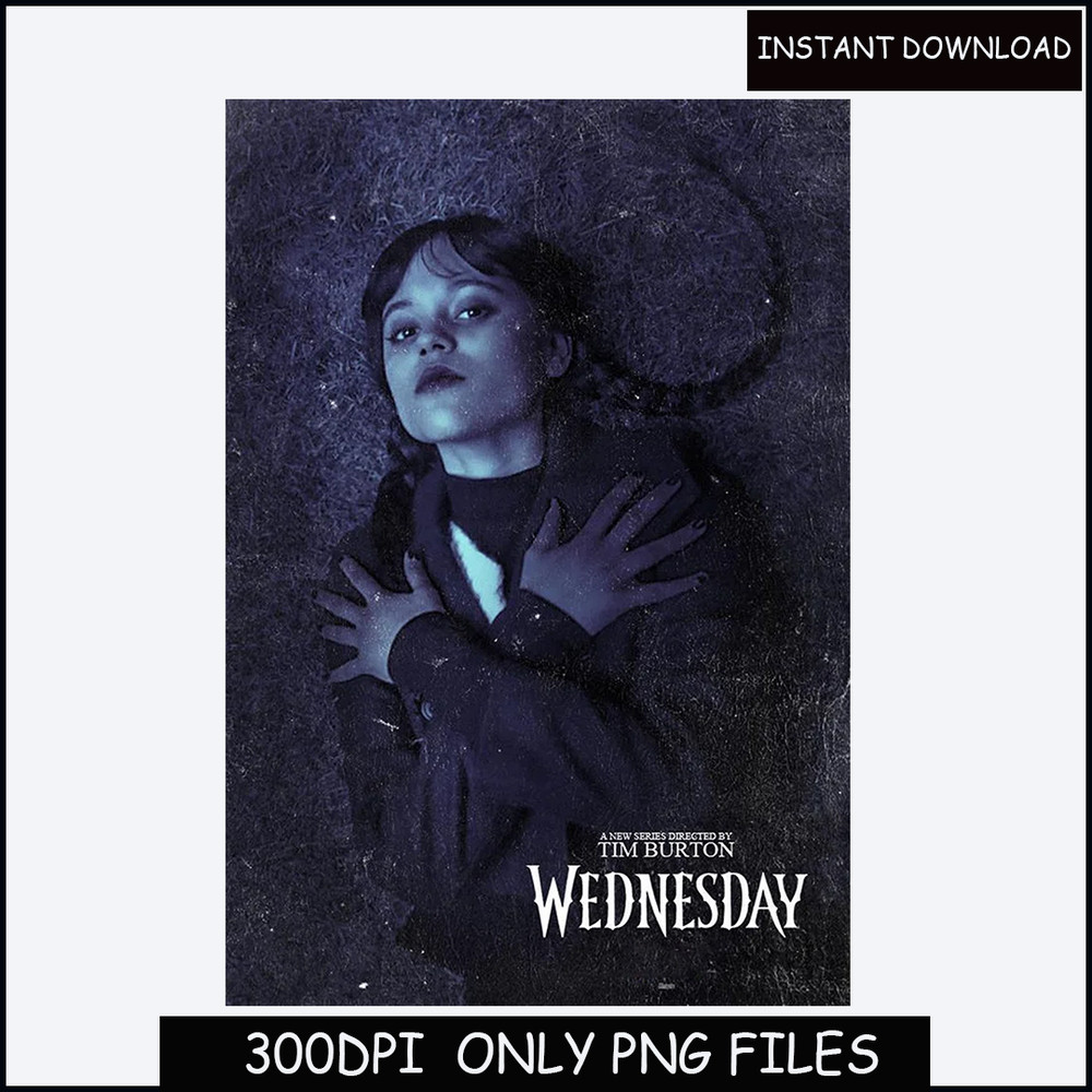 Wednesday Addams PNG Bundle,Wednesday Addams PNG for Cricut, Silhouette, digital download.jpg