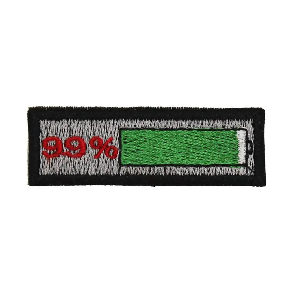 Patch  Chevron  for any clothes or accessories  accumulator  Charge indicator  Charger 1.jpg