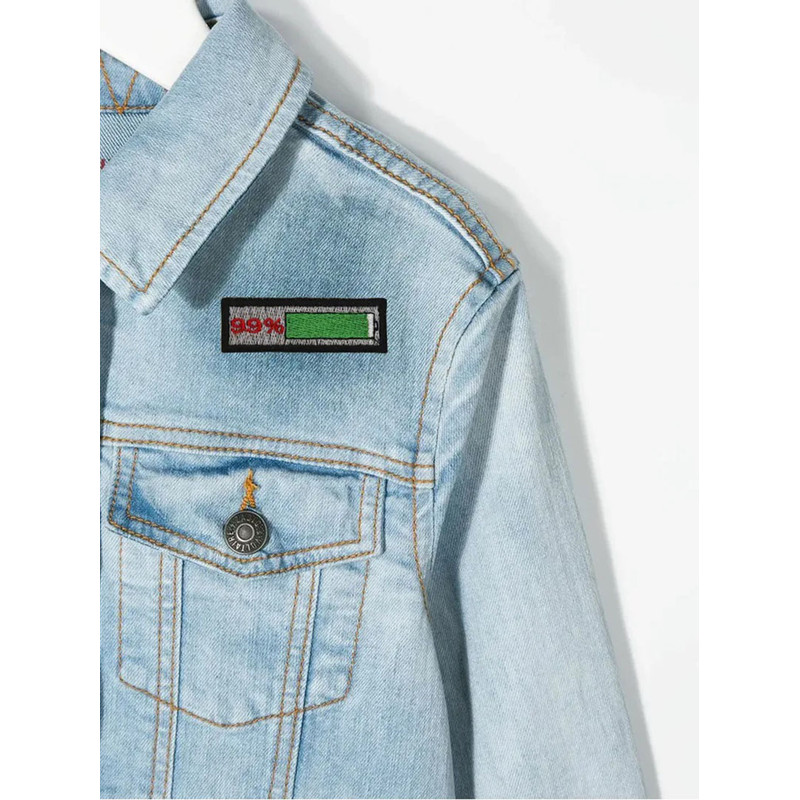 Patch Chevron for any clothes or accessories accumulator Charge indicator Charger 2.jpg